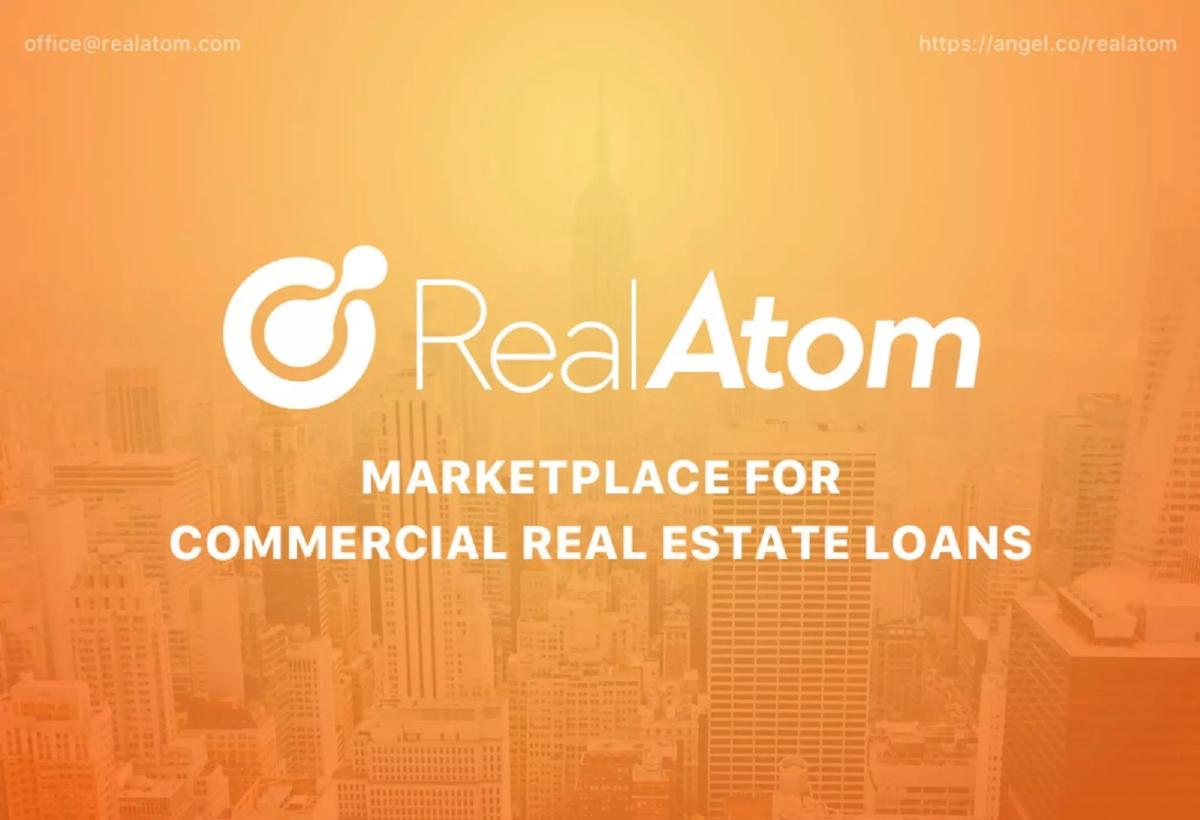 RealAtom pitch deck slide 6 of 14