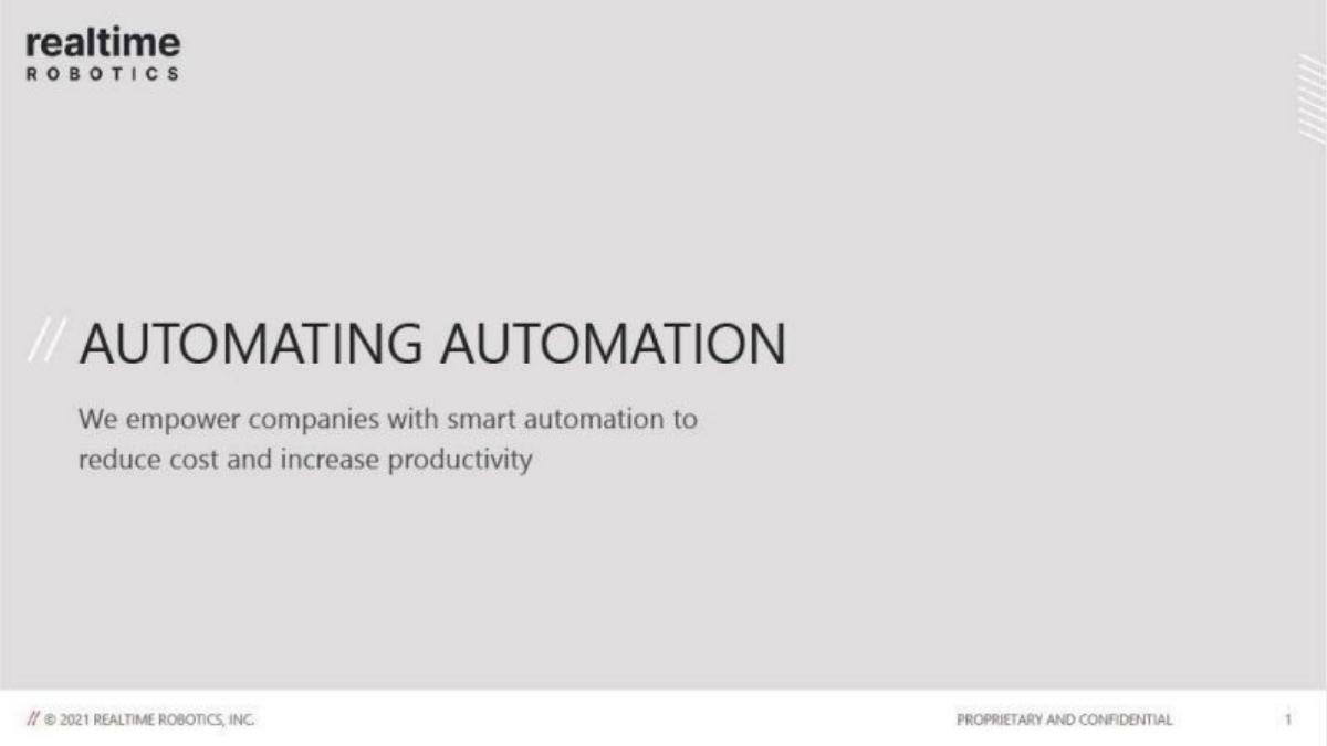 Realtime pitch deck slide 1 of 13