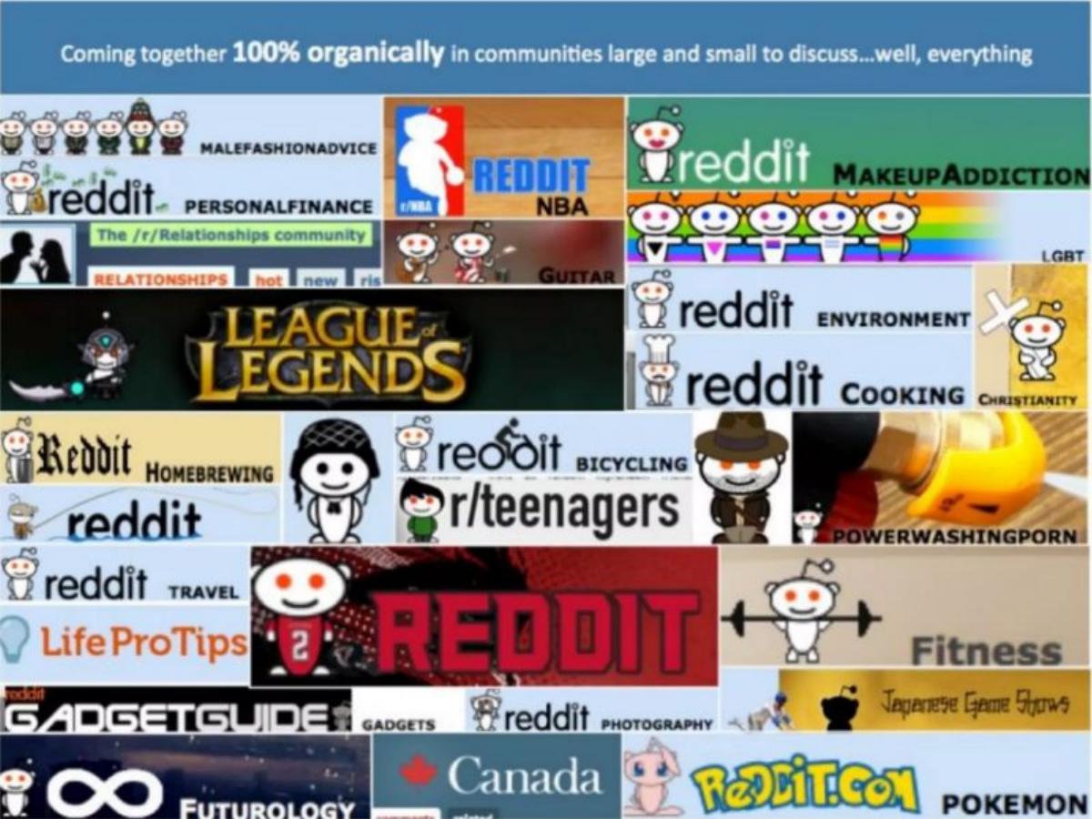 Reddit pitch deck slide 5 of 15
