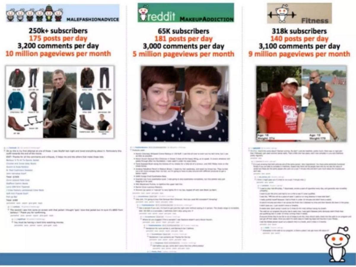Reddit pitch deck slide 6 of 15