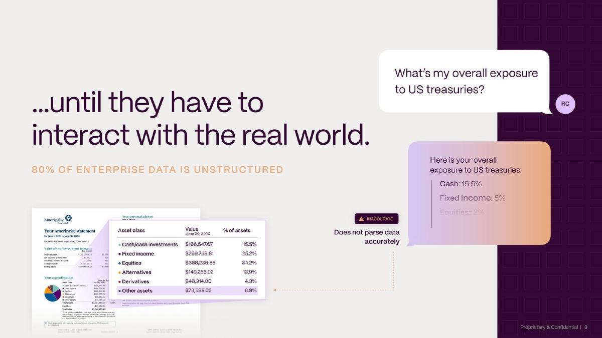 Reducto pitch deck slide 3 of 13