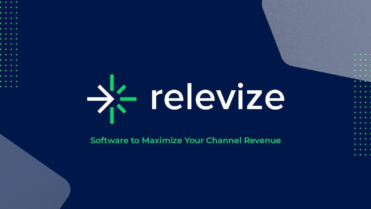 Relevize pitch deck slide 1 of 15
