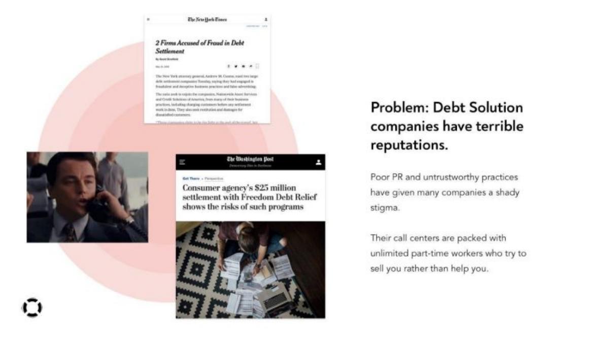 Relief pitch deck slide 4 of 16
