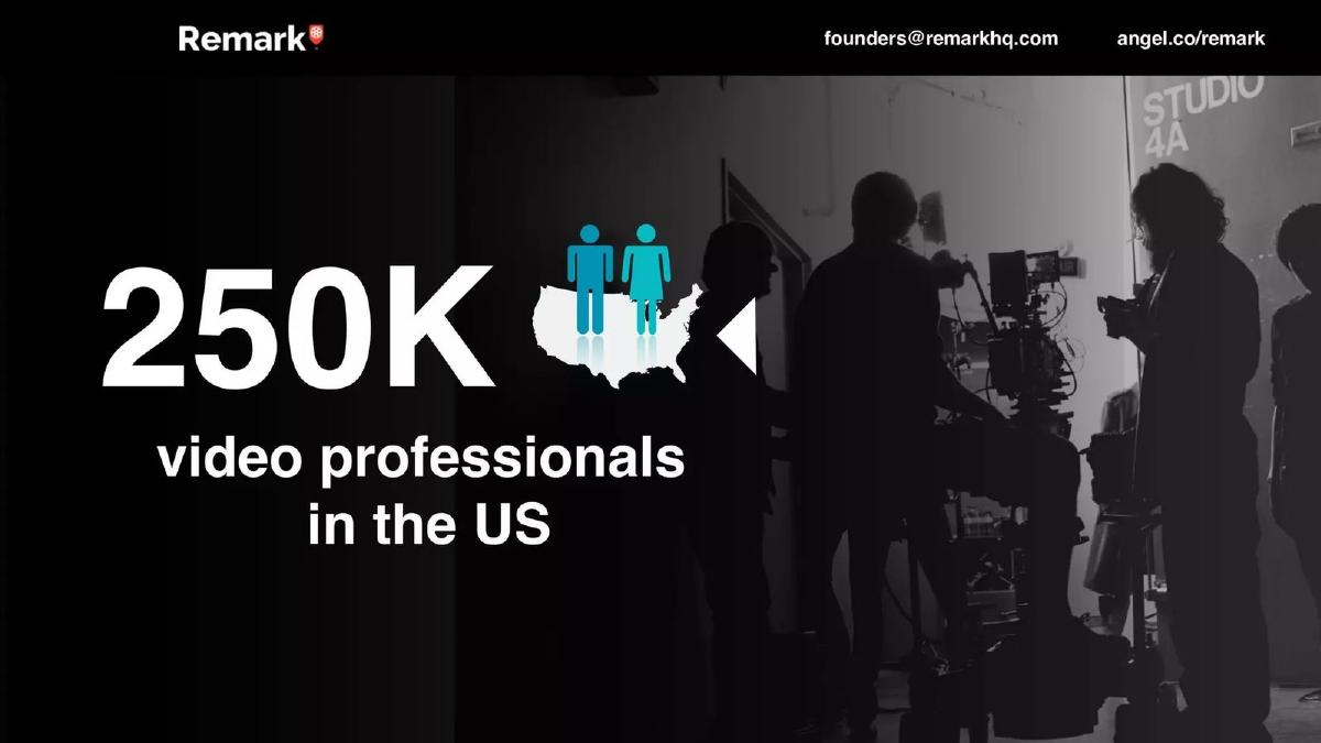 Remark pitch deck slide 5 of 10