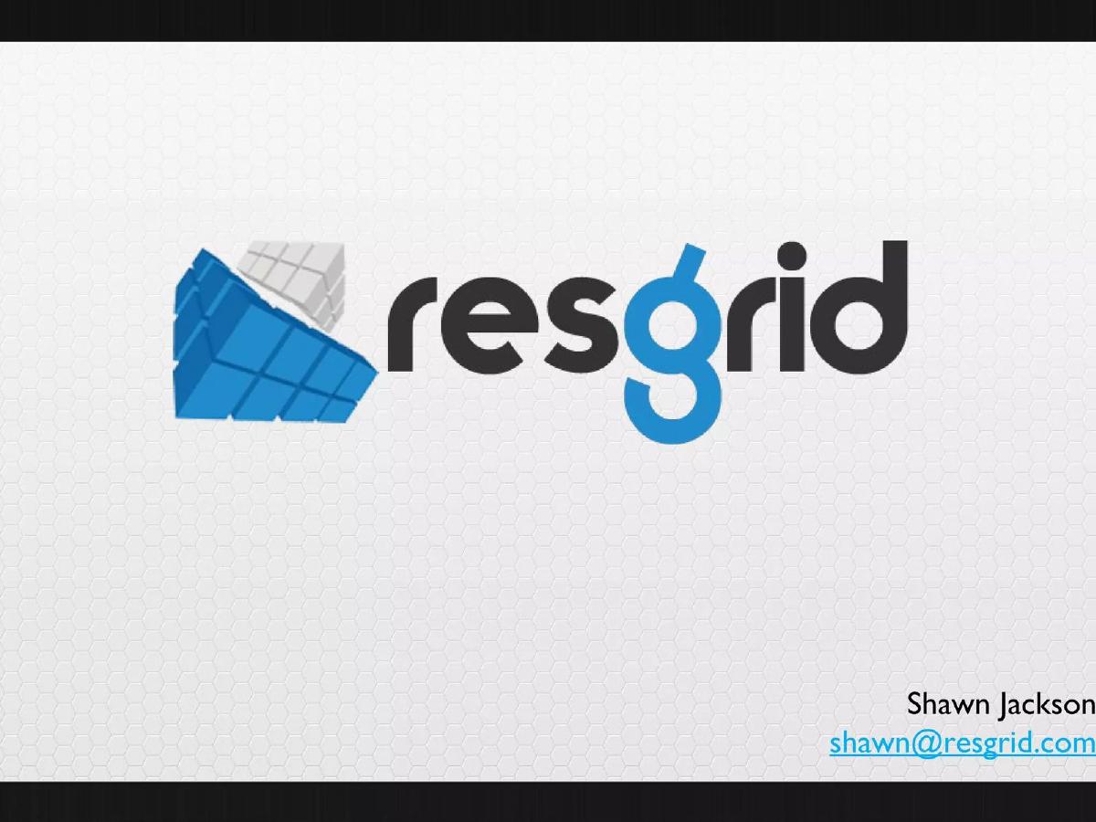 Resgrid pitch deck slide 1 of 11