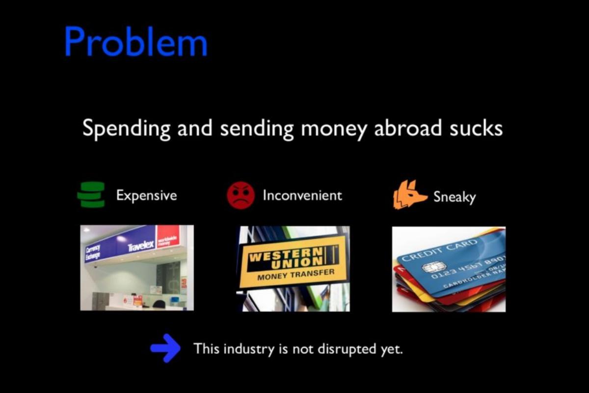 Revolut pitch deck slide 2 of 11