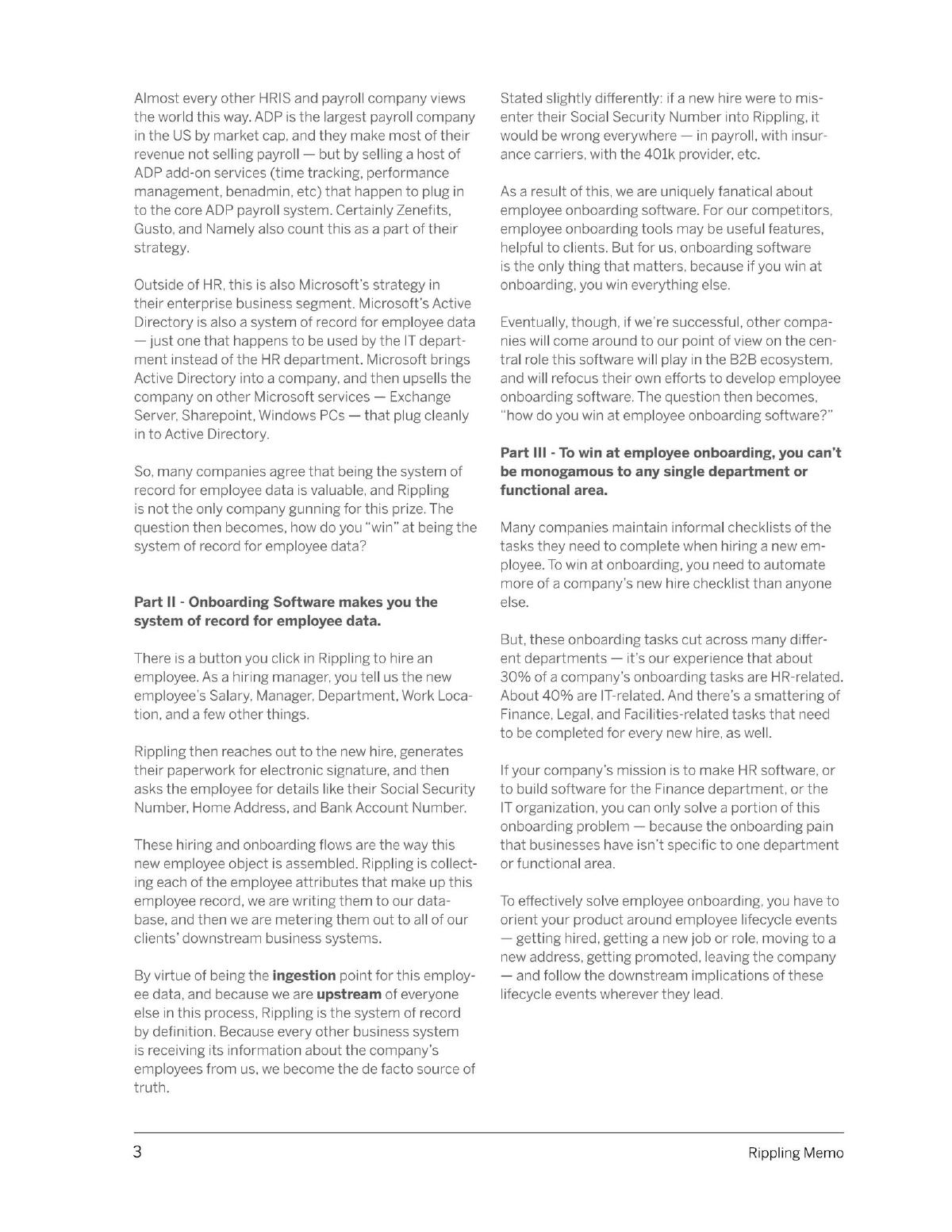 Rippling pitch deck slide 3 of 11
