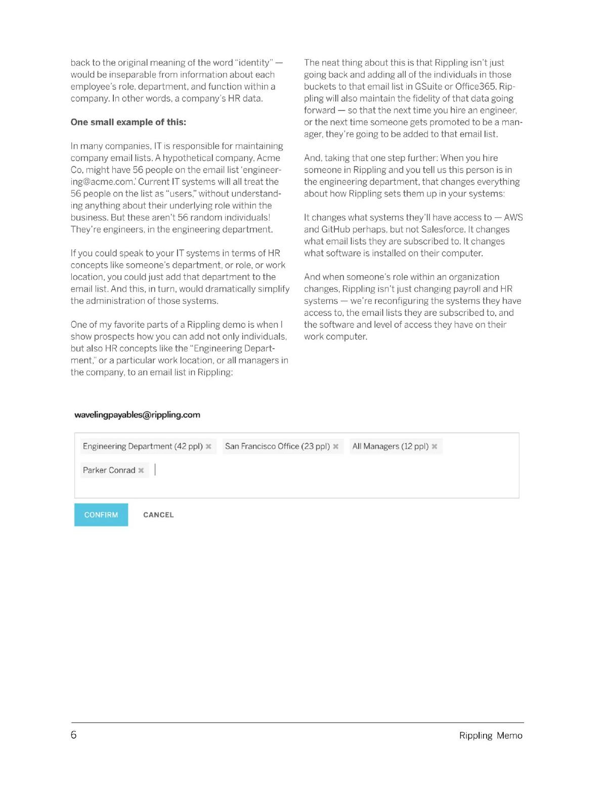 Rippling pitch deck slide 6 of 11