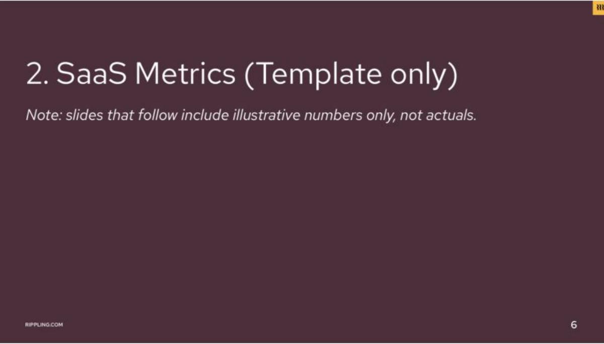 Rippling (Series B) pitch deck slide 6 of 15