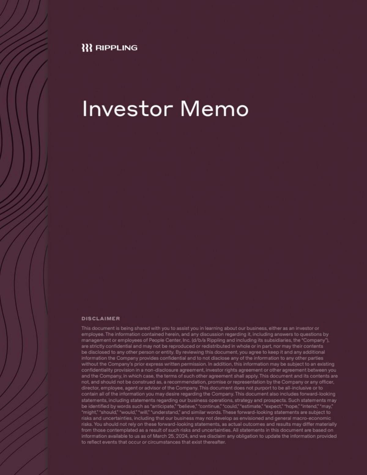 Rippling pitch deck slide 1 of 15