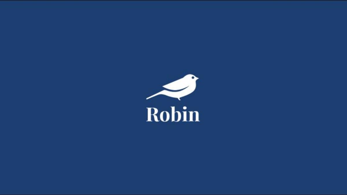 Robin AI pitch deck slide 1 of 13
