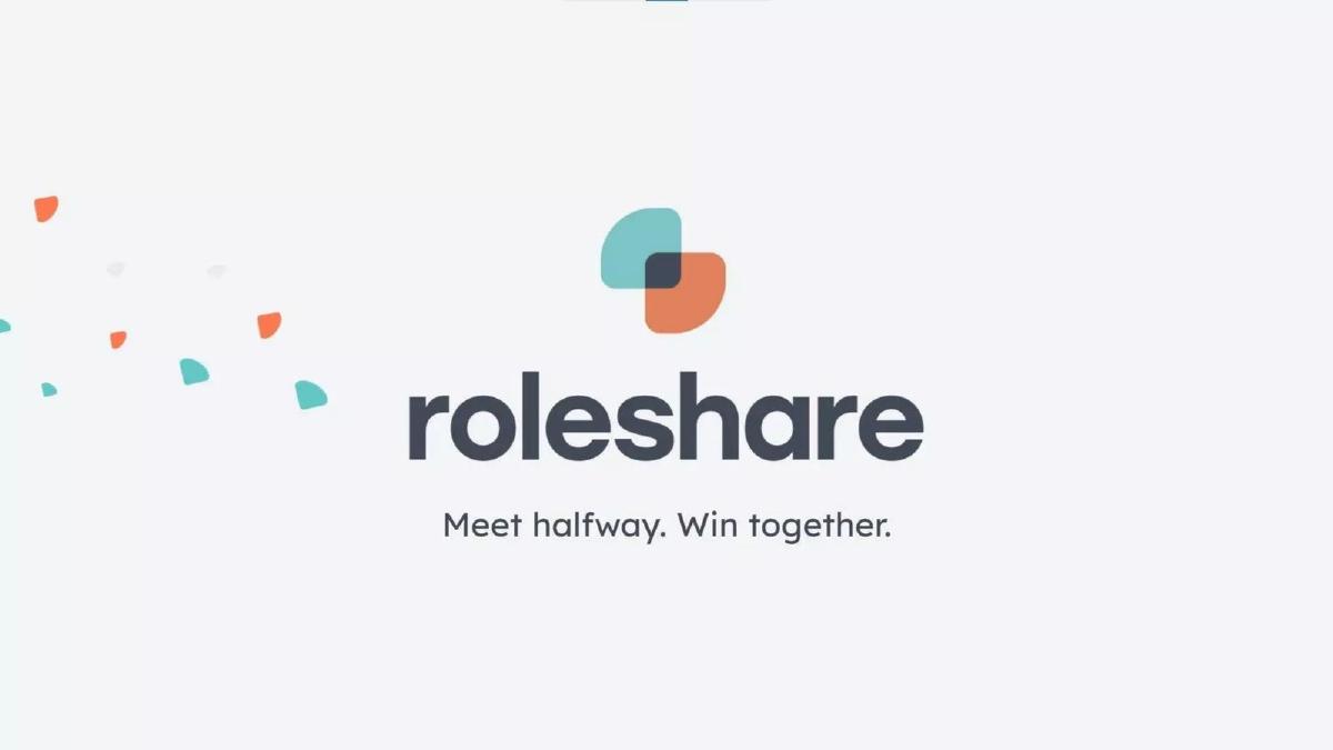 Roleshare pitch deck slide 1 of 14
