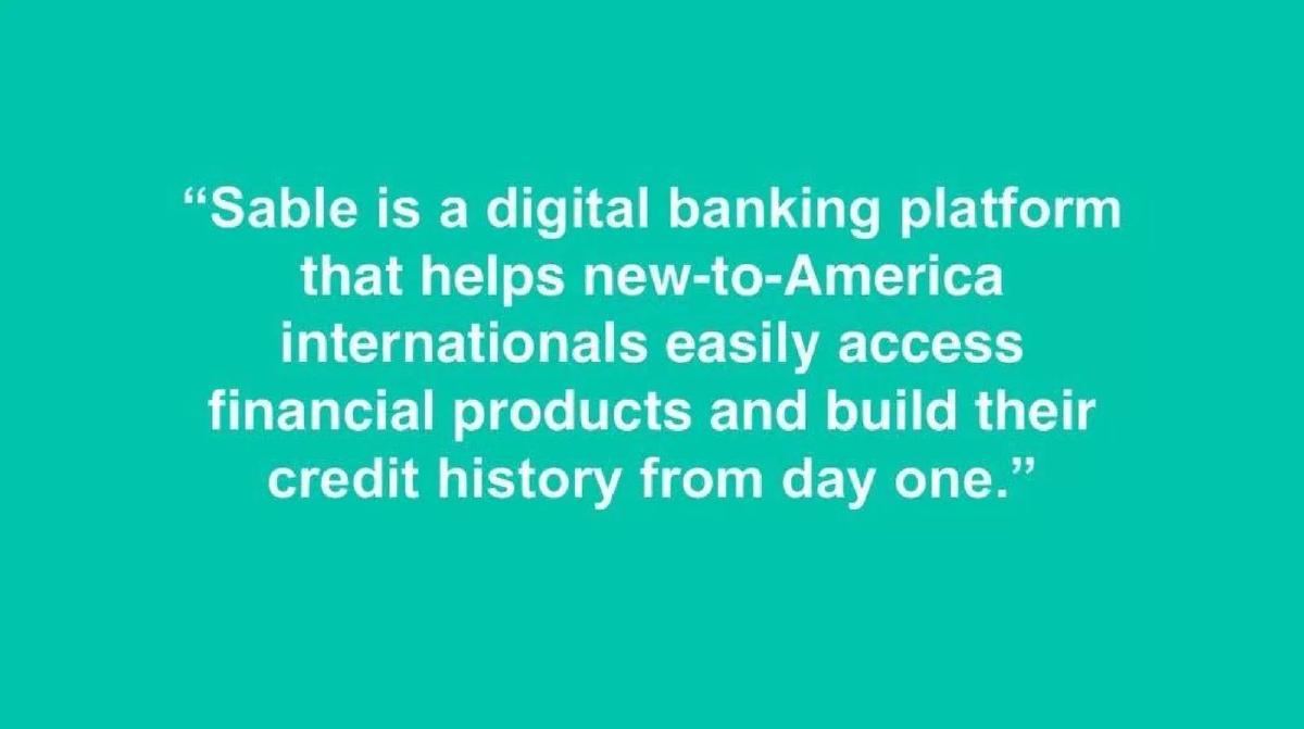 Sable pitch deck slide 2 of 13