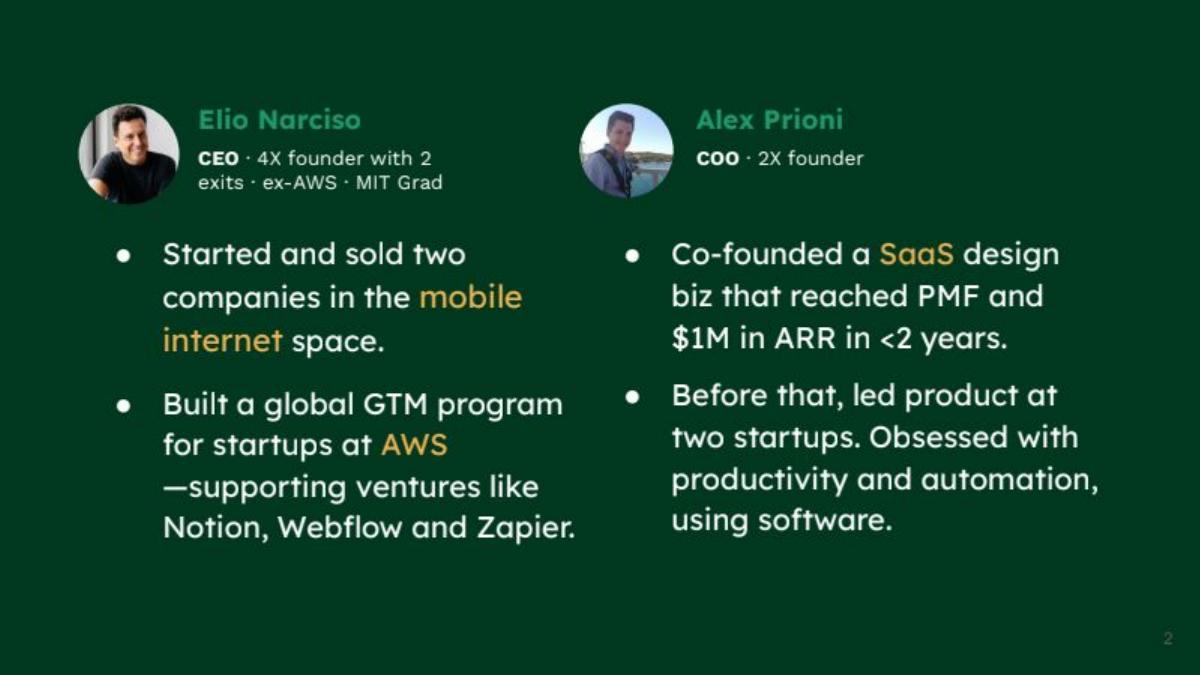 Scalestack pitch deck slide 2 of 19