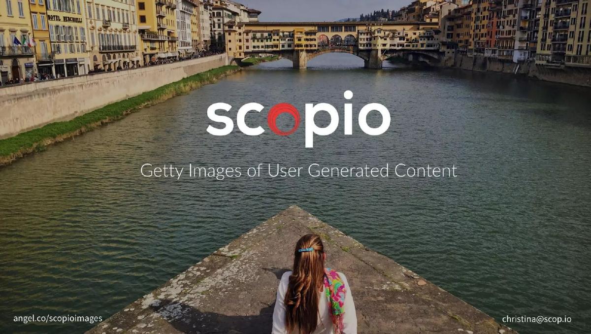 Scopio pitch deck slide 1 of 11