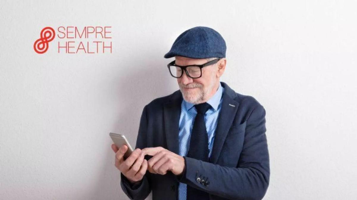 SempreHealth pitch deck slide 1 of 16