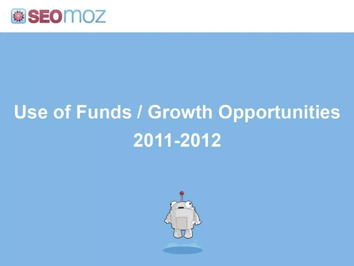 SEOmoz pitch deck slide 6 of 36