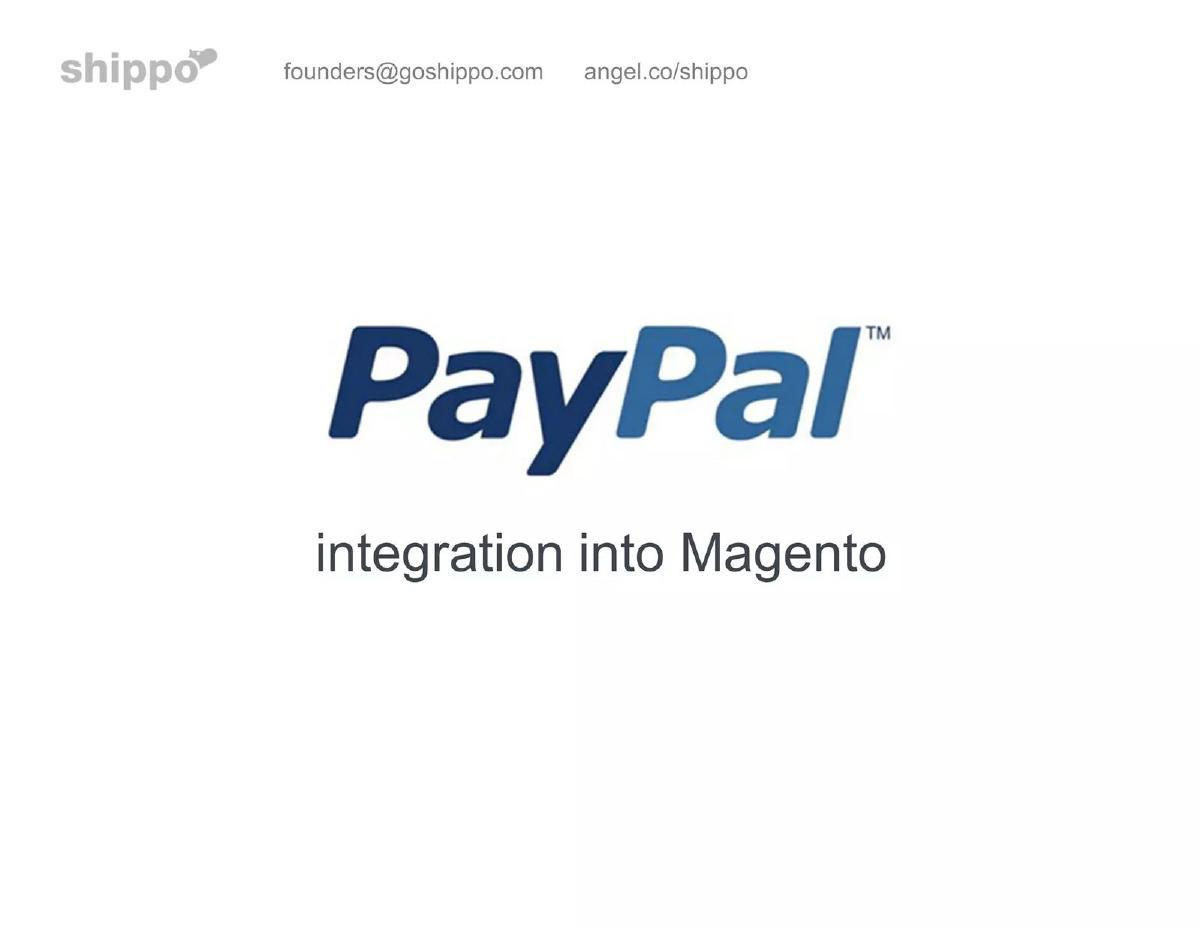 Shippo pitch deck slide 6 of 12