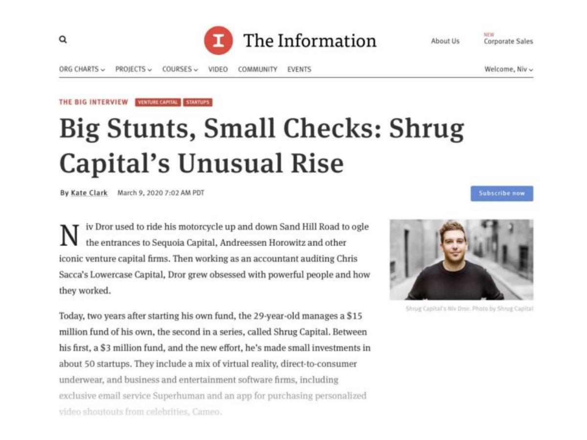 Shrug Capital IV pitch deck slide 2 of 46
