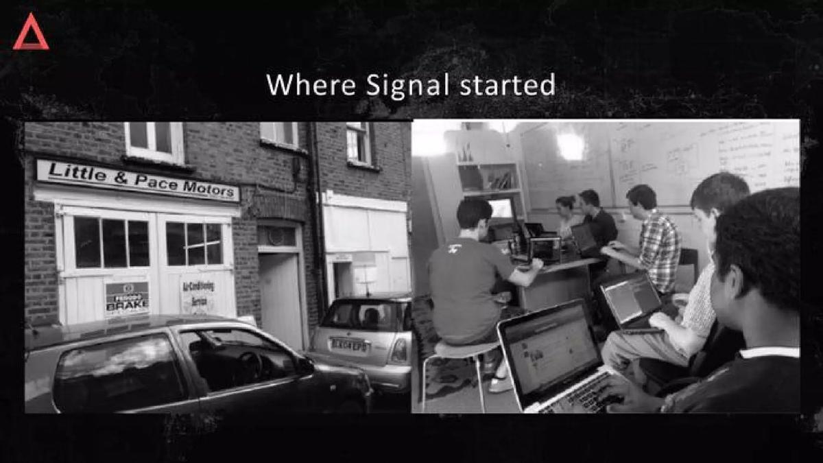 Signal AI pitch deck slide 2 of 22