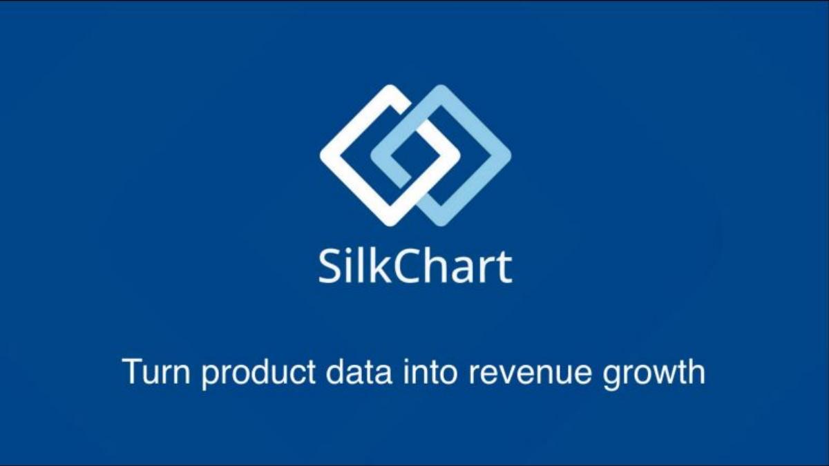 SilkChart pitch deck slide 1 of 14