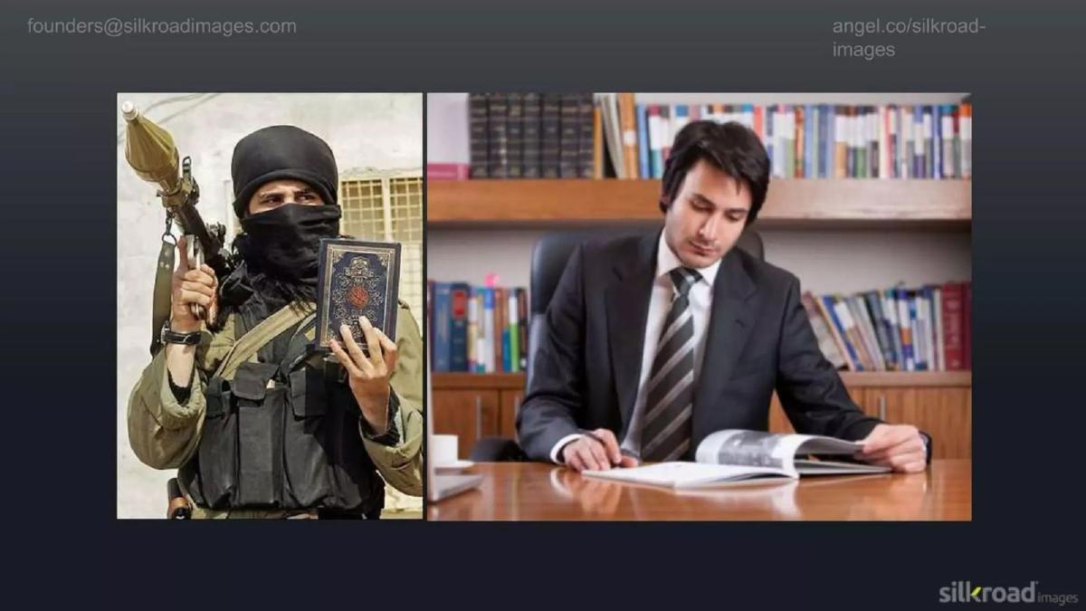 Silkroad Images pitch deck slide 2 of 13
