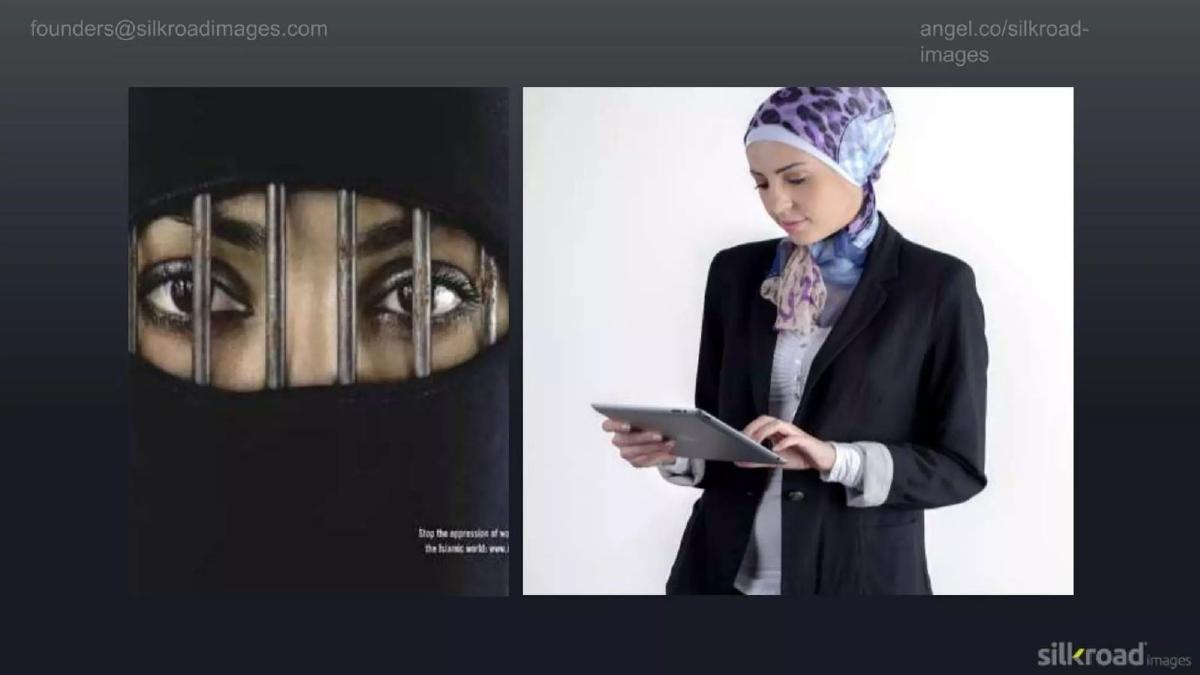 Silkroad Images pitch deck slide 3 of 13