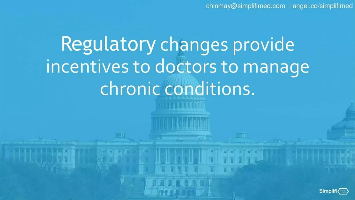 SimplifiMed pitch deck slide 6 of 9