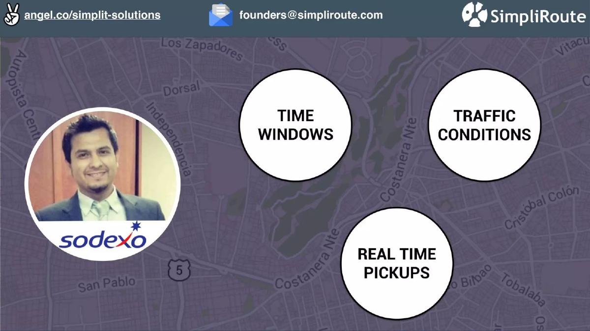 SimpliRoute pitch deck slide 3 of 9