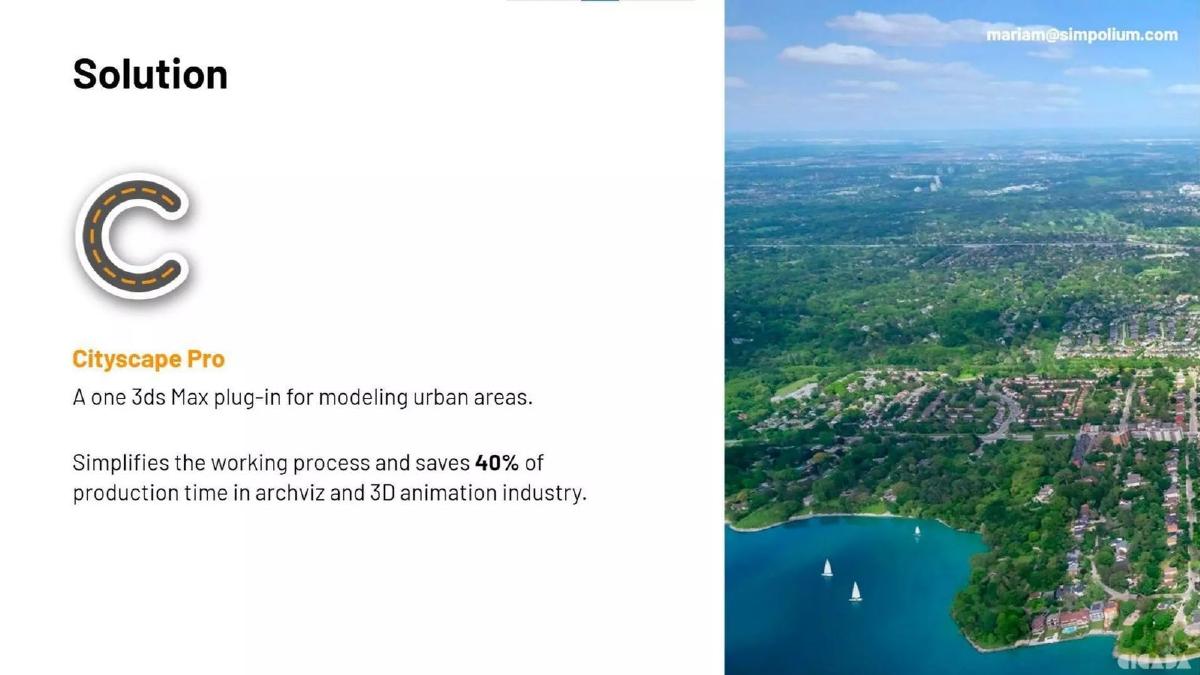 Simpolium pitch deck slide 3 of 10