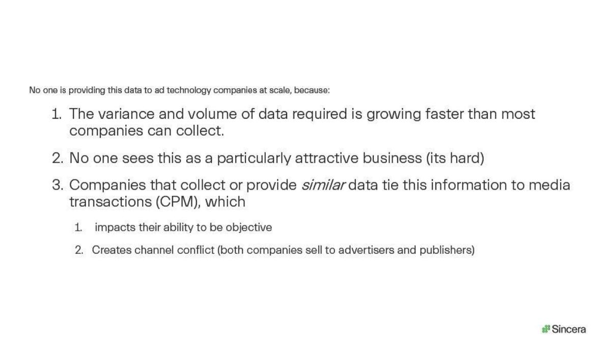 Sincera pitch deck slide 4 of 10