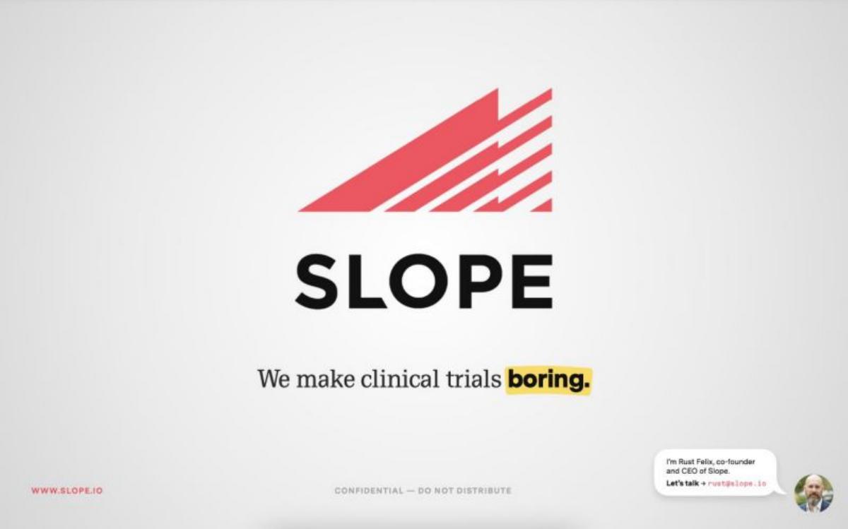 Slope pitch deck slide 1 of 11