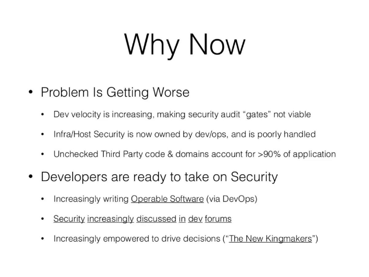 Snyk pitch deck slide 3 of 8