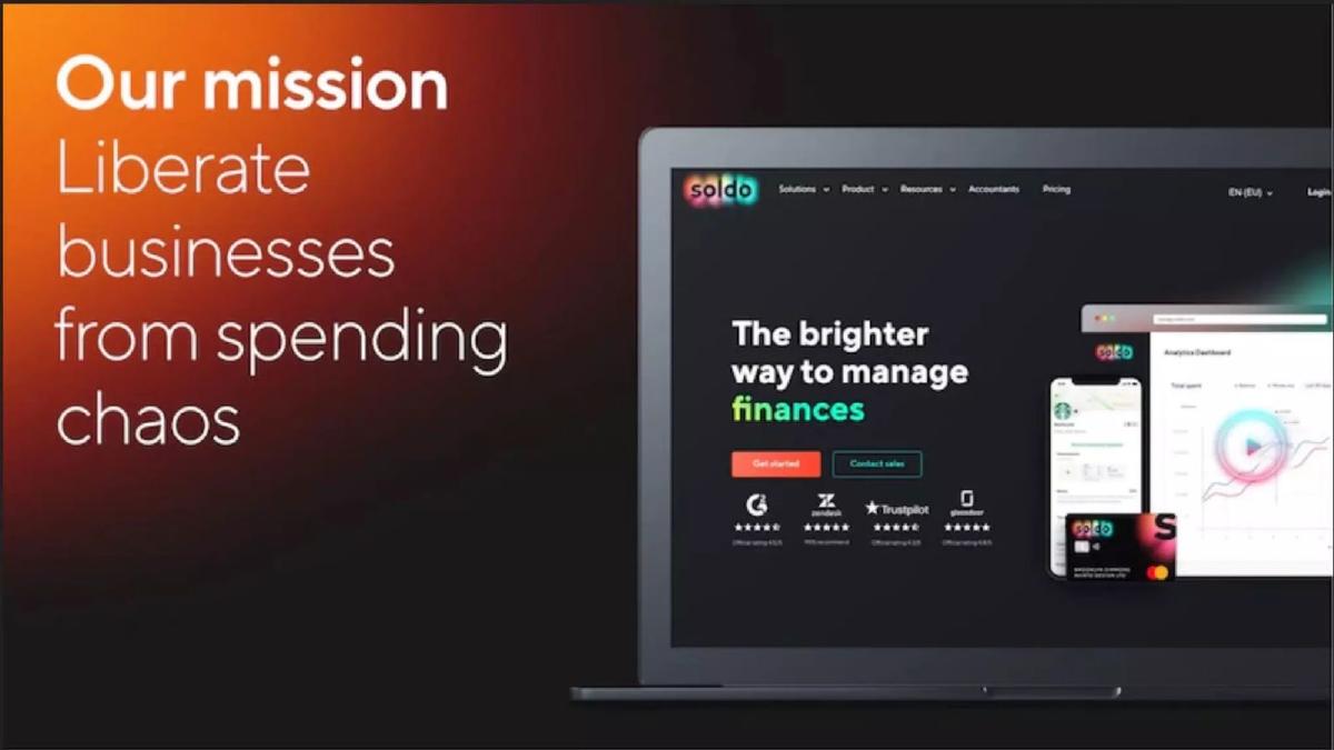 Soldo pitch deck slide 6 of 10