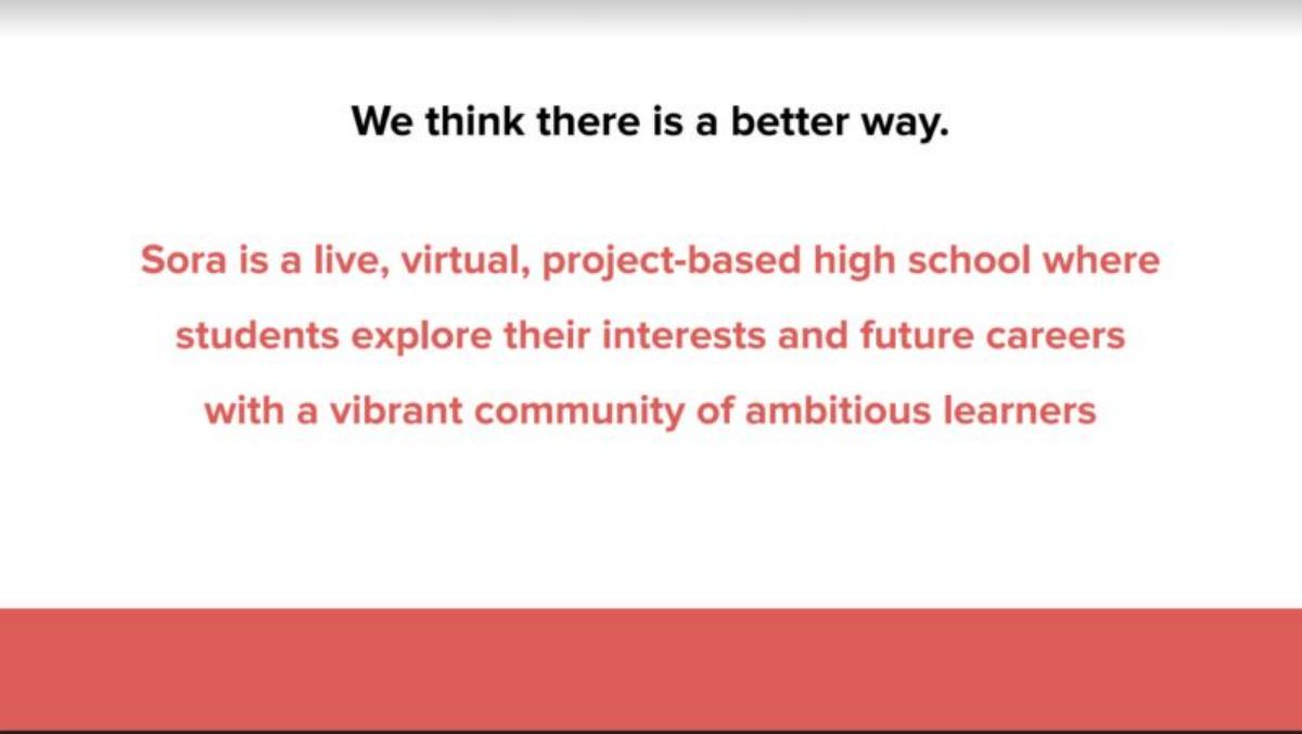 Sora pitch deck slide 3 of 17