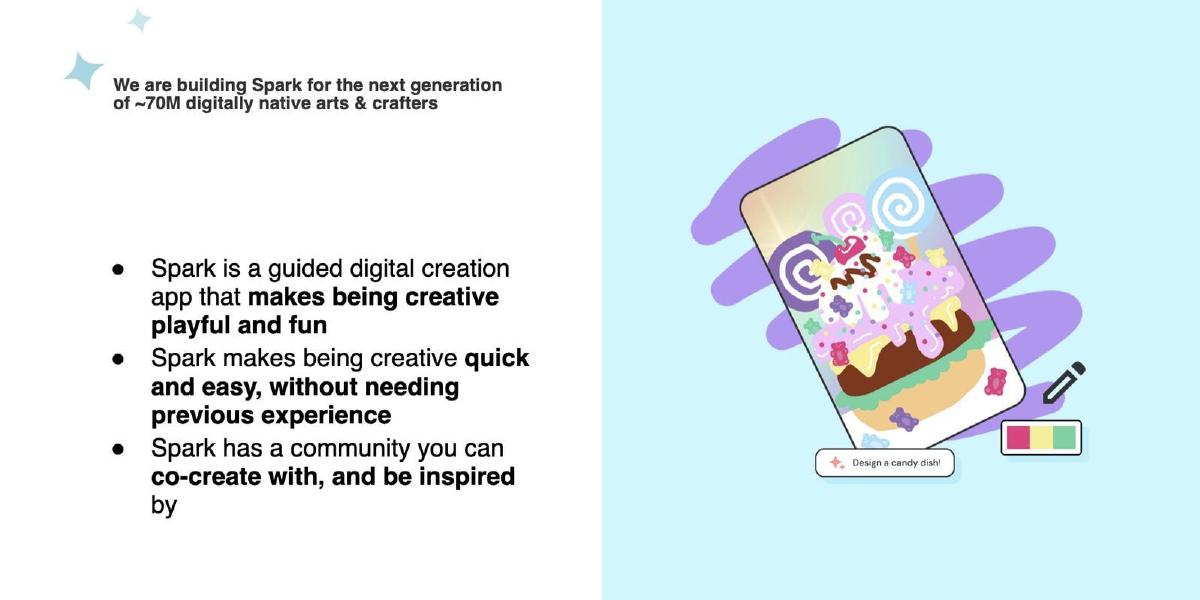 Spark pitch deck slide 5 of 9
