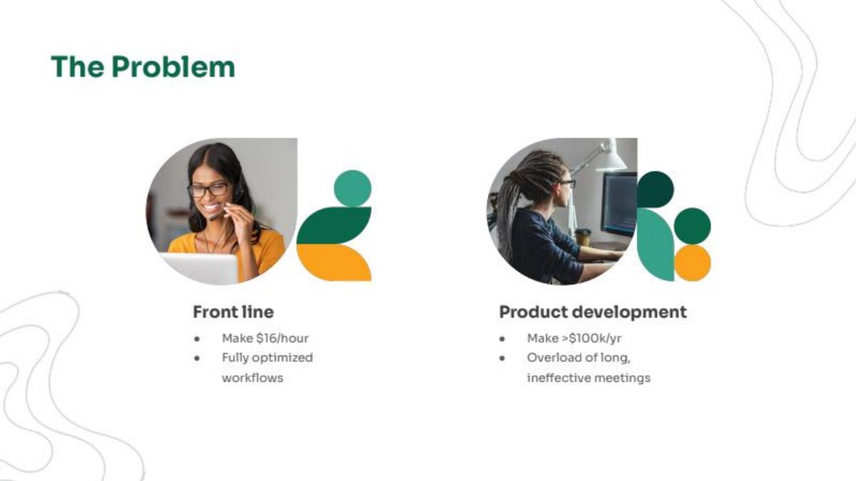 Spinach pitch deck slide 3 of 10