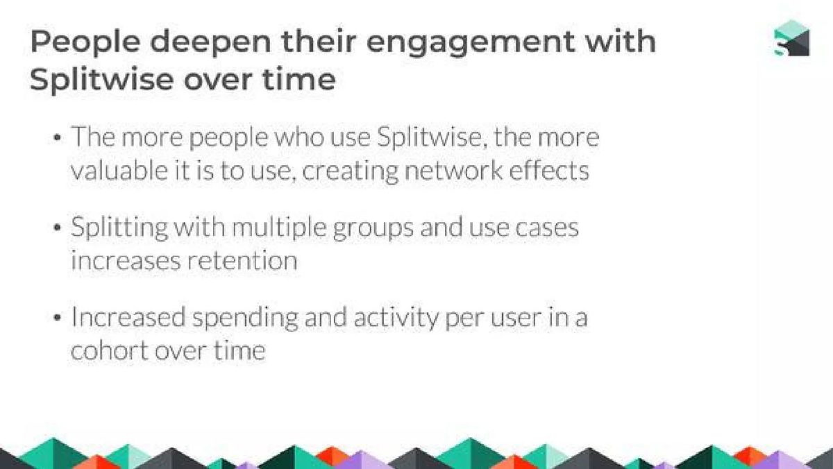 Splitwise pitch deck flywheel slide 10