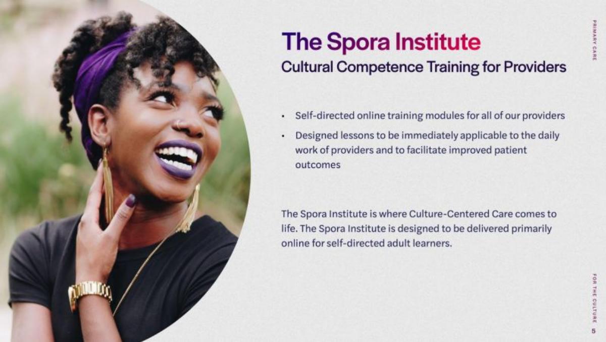 Spora Health pitch deck slide 5 of 11