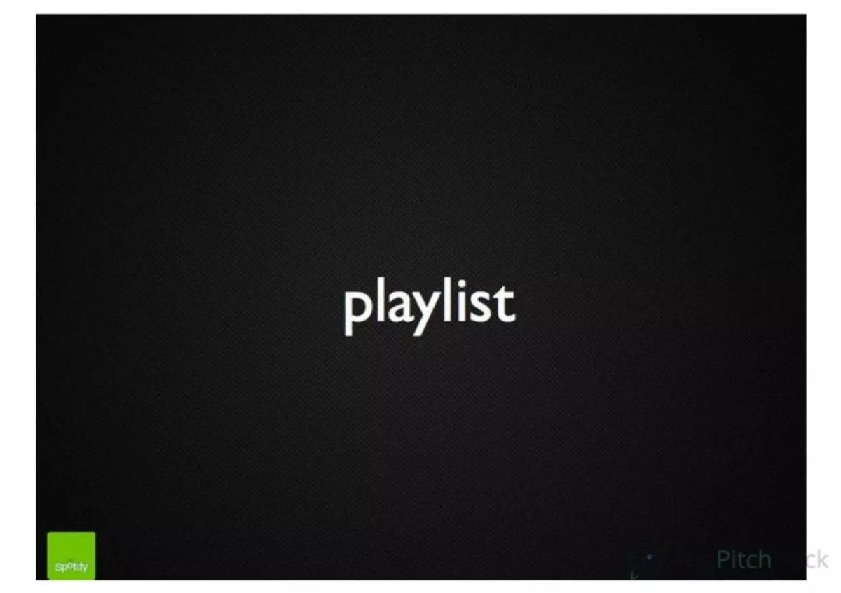Spotify pitch deck slide 3 of 70