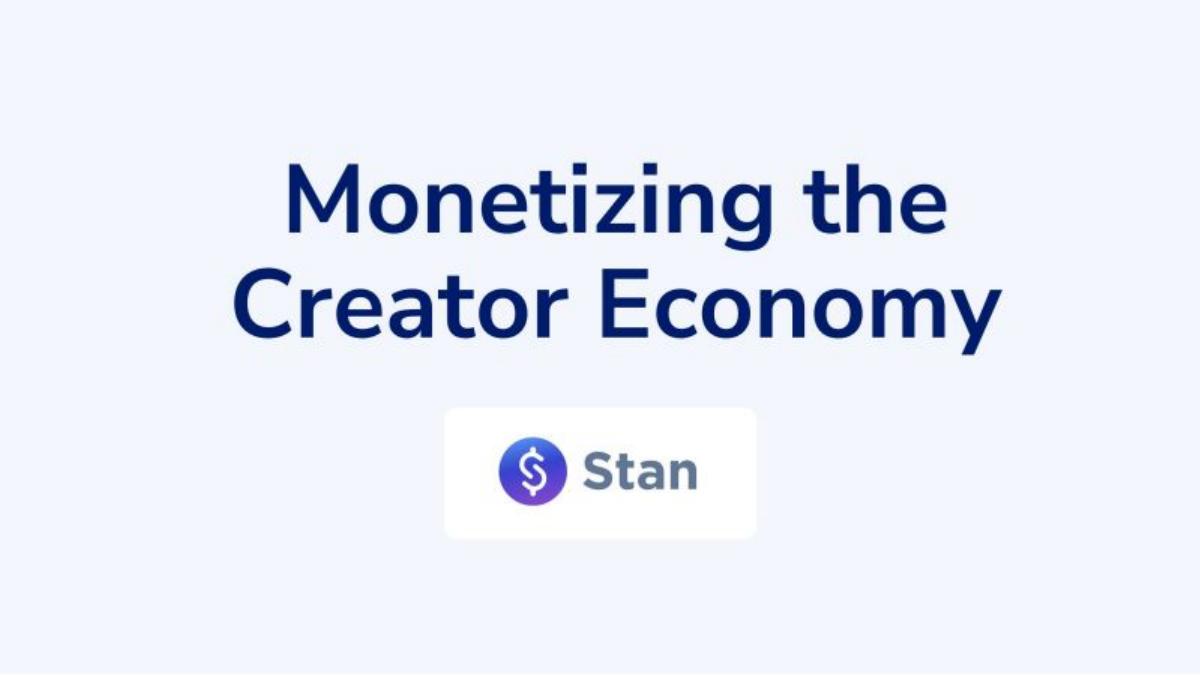 Stan.store pitch deck slide 1 of 12