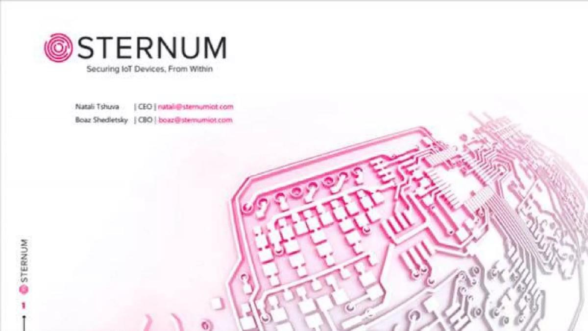 Sternum pitch deck slide 1 of 10