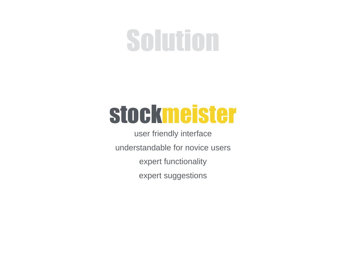 Stockmeister pitch deck slide 3 of 9