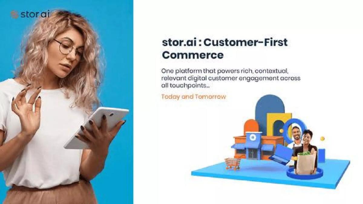 Stor.ai (formerly Self Point) pitch deck slide 3 of 11