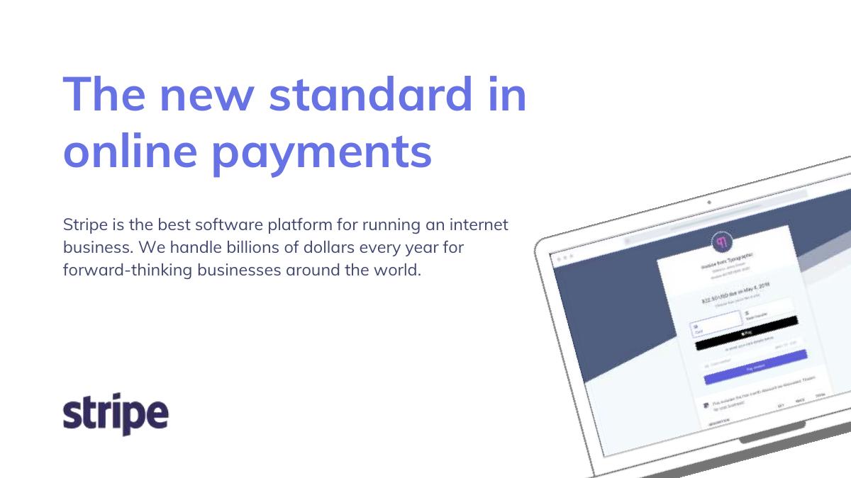 Stripe Early pitch deck slide 2 of 17