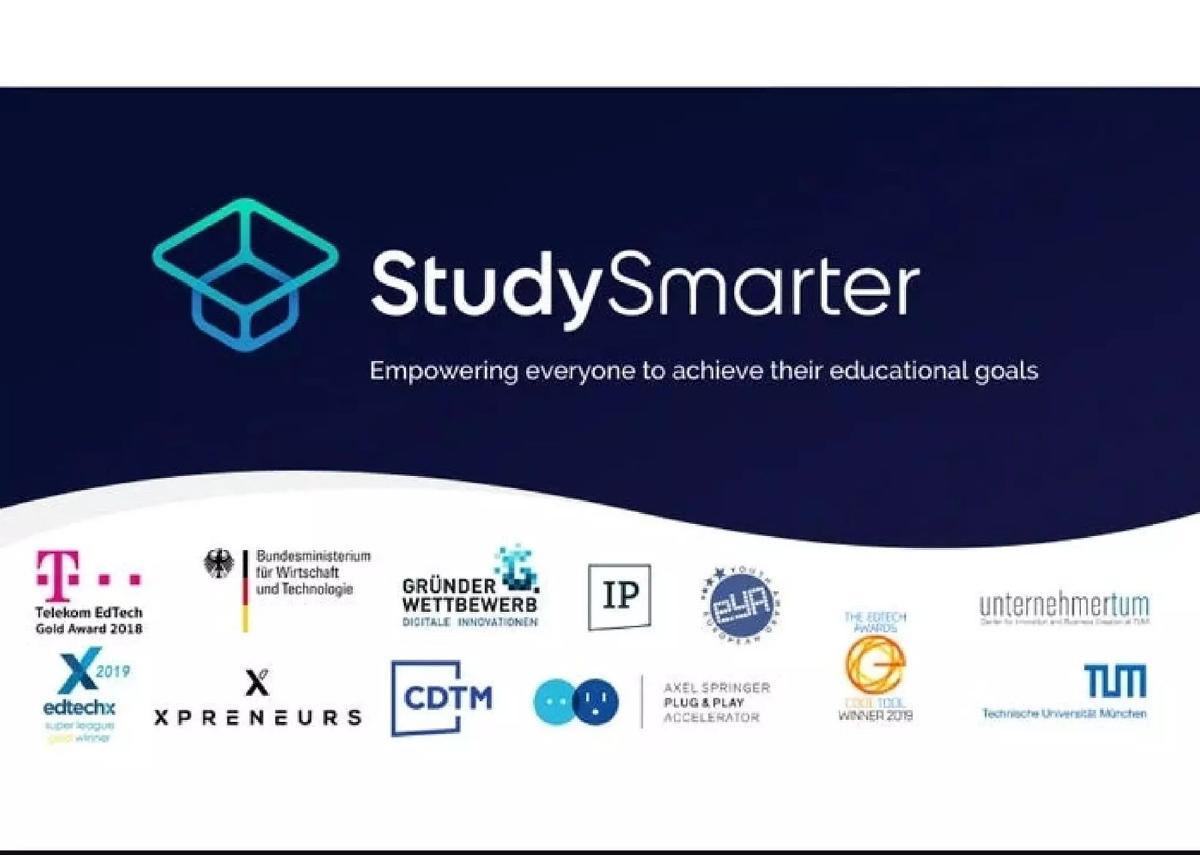 StudySmarter pitch deck slide 1 of 14