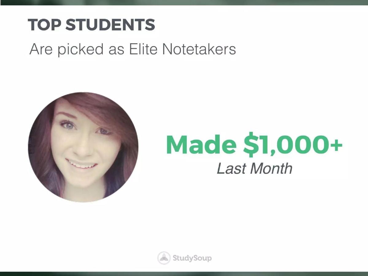 StudySoup pitch deck slide 4 of 7