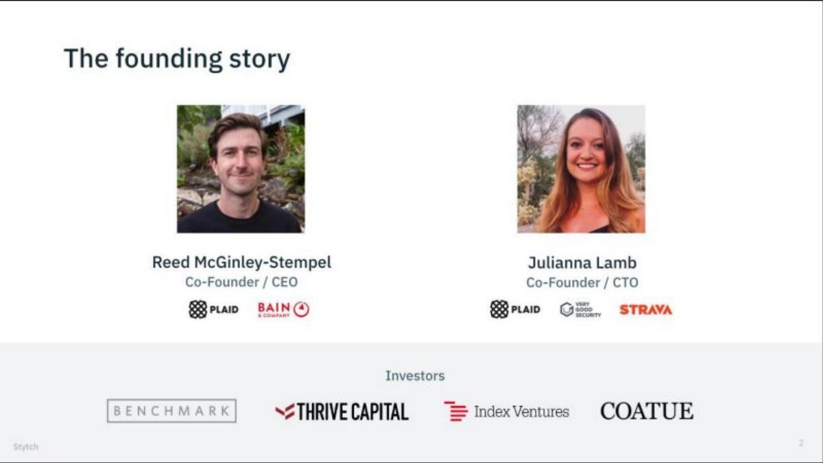 Stytch pitch deck slide 2 of 14