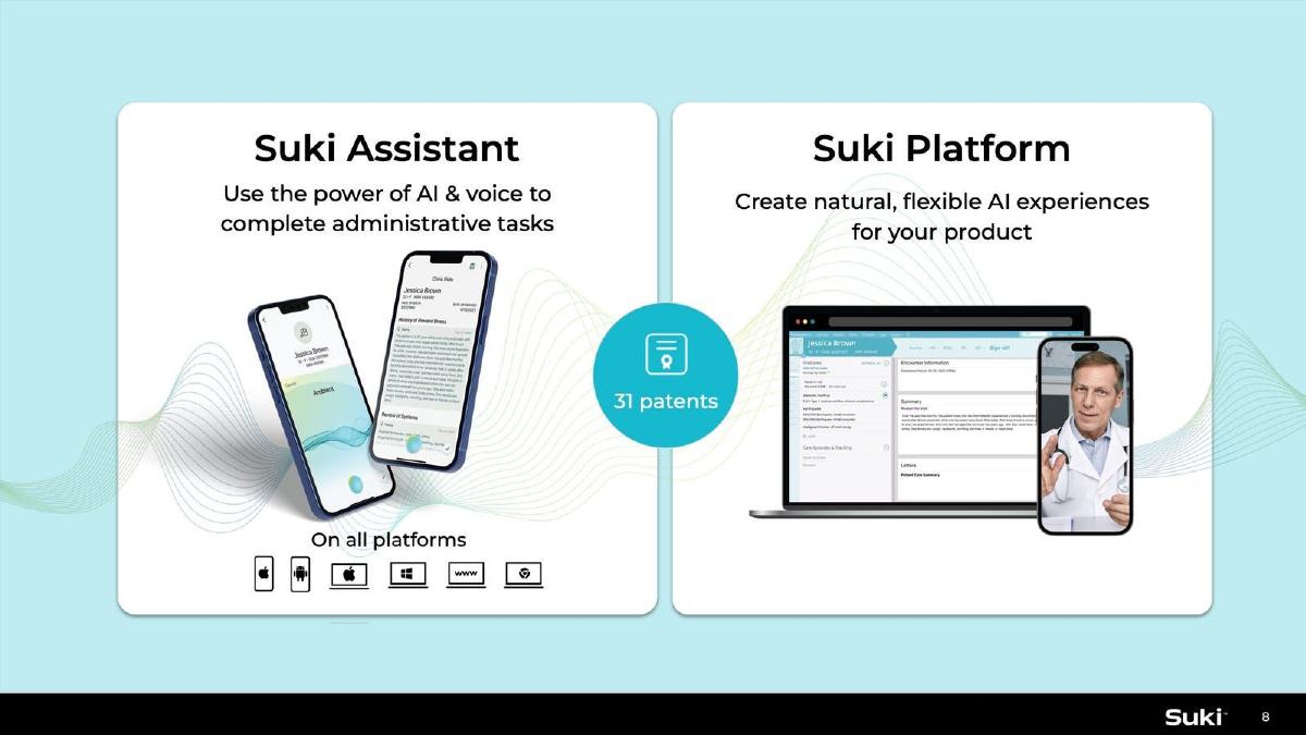 Suki pitch deck slide 8 of 17