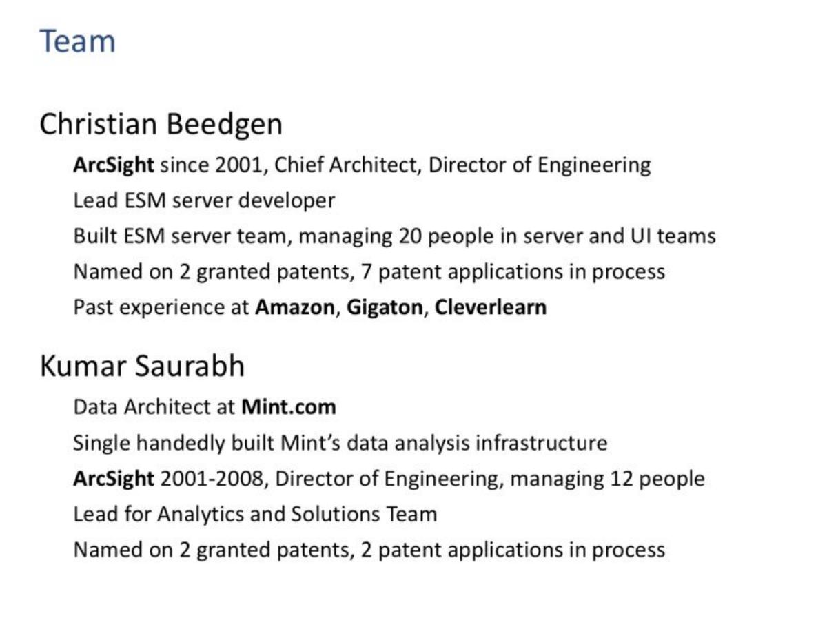 Sumo Logic pitch deck slide 4 of 25